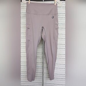 HOTWORX Women's Leggings-Mocha-Large